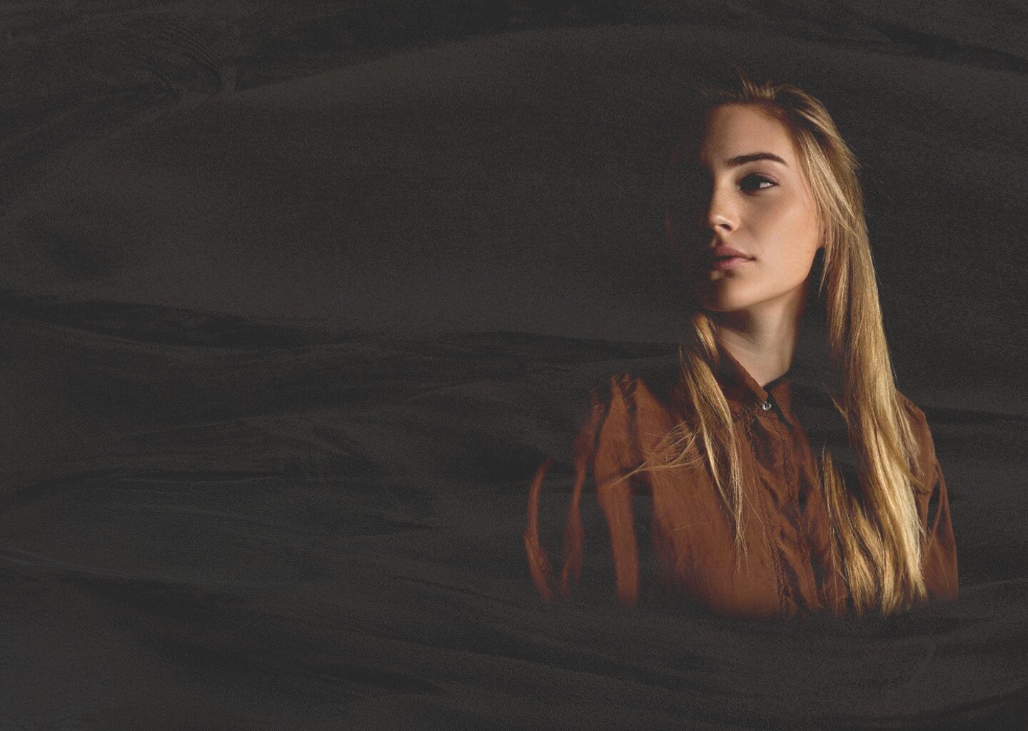 Jamie holding tea cup